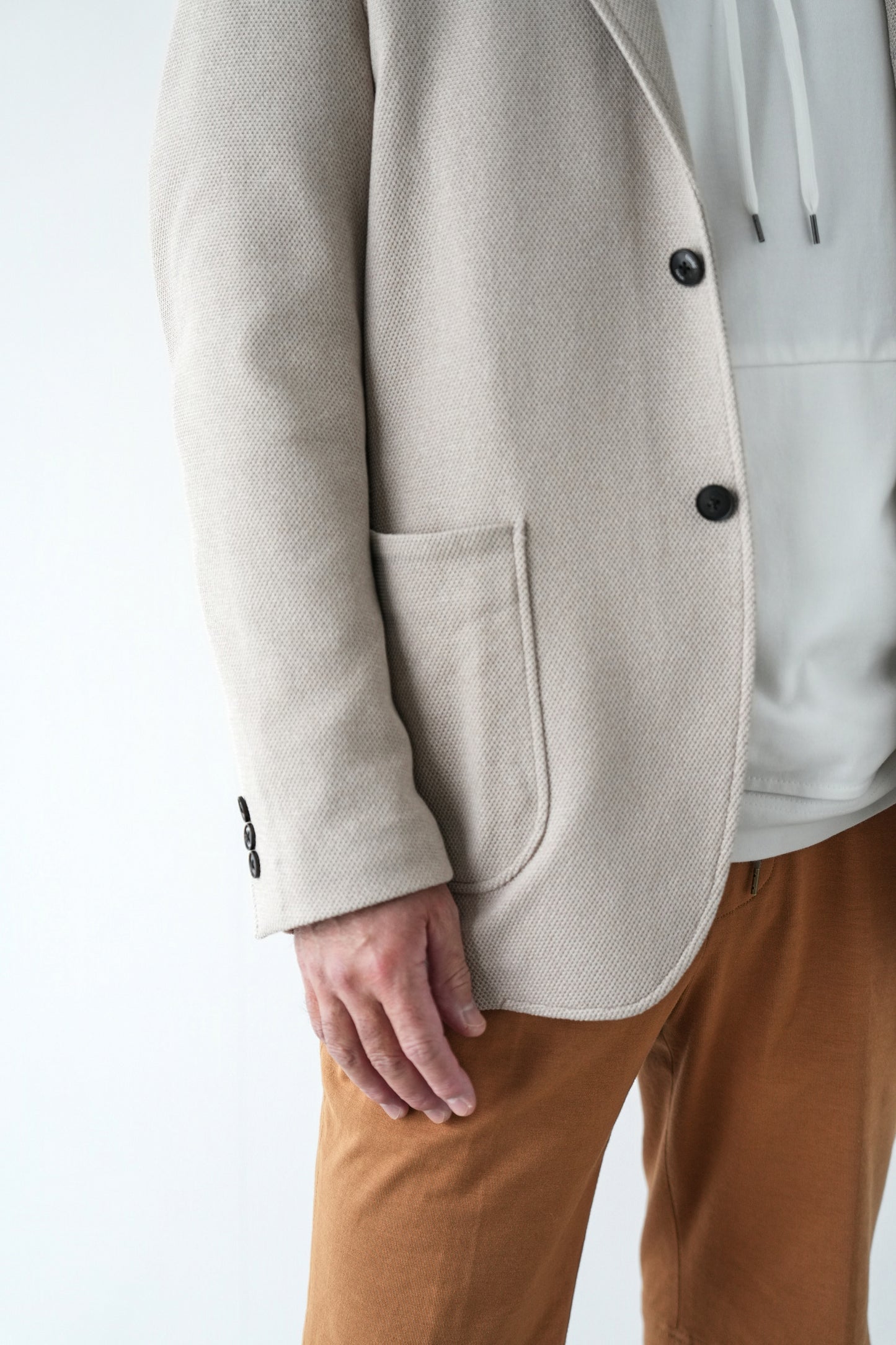 Cotton-Blend “WASHI” Jacket
