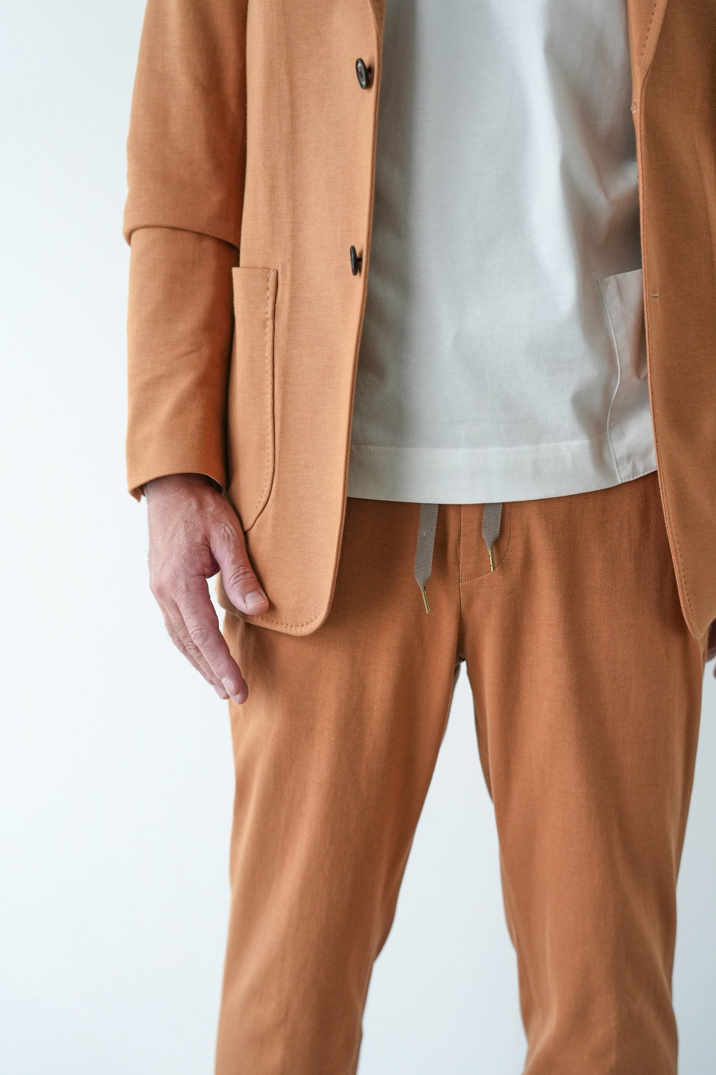 Botanical-Dyed Supima Cotton Pants